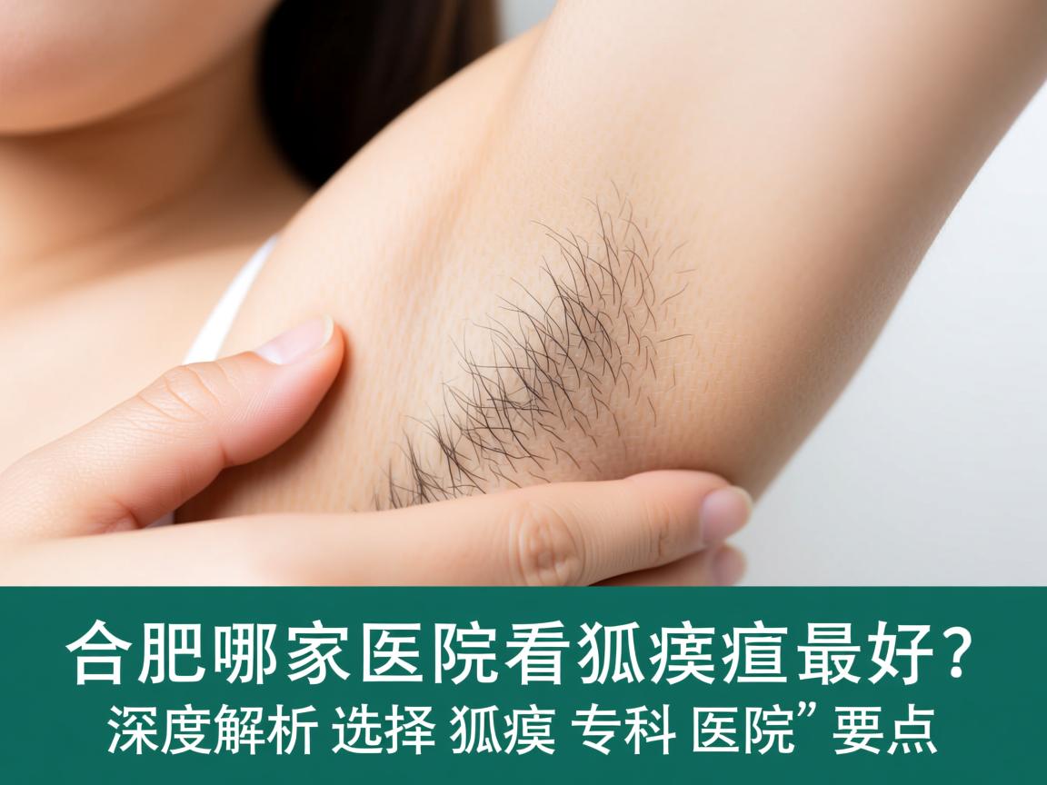 合肥哪家医院看狐臭最好？深度解析选择狐臭专科医院的要点