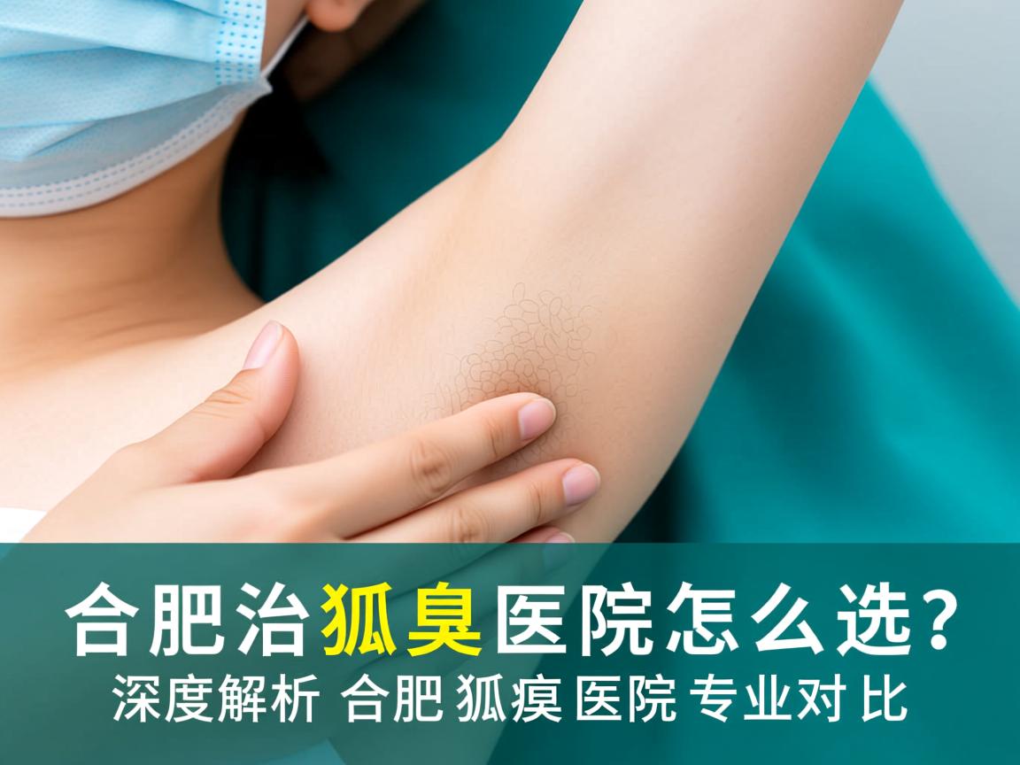 合肥治狐臭医院怎么选？深度解析合肥狐臭医院专业对比