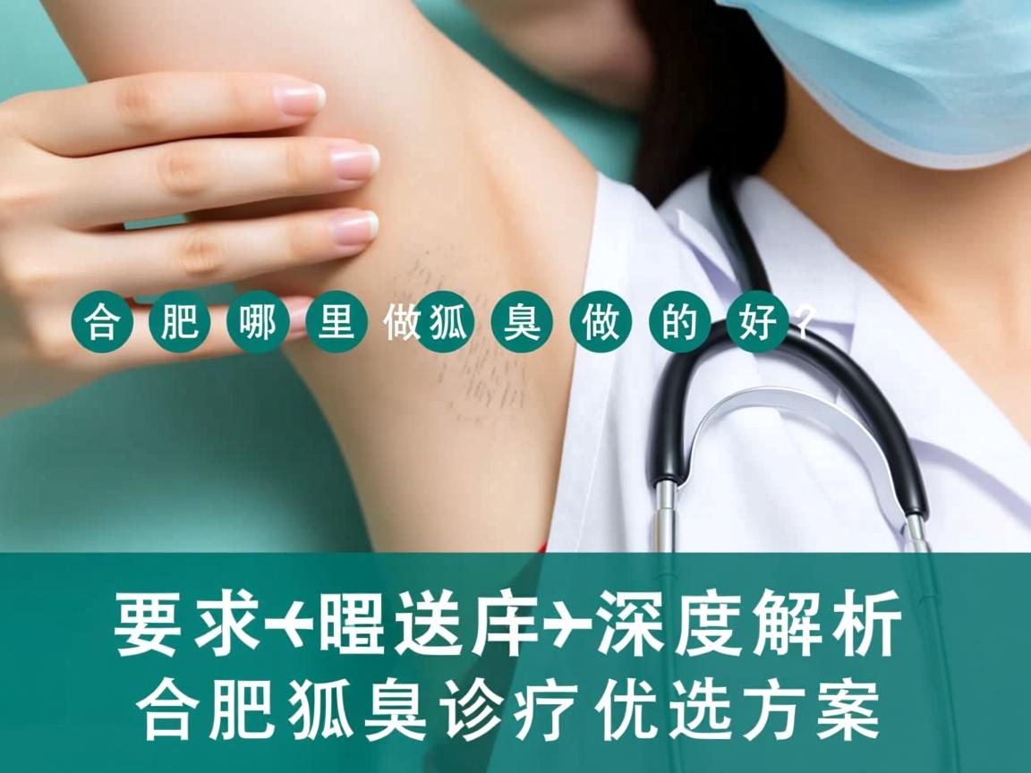 合肥哪里做狐臭做的好?深度解析合肥狐臭诊疗优选方案 合肥哪里做狐臭做的好?深度解析合肥狐臭诊疗优选方案