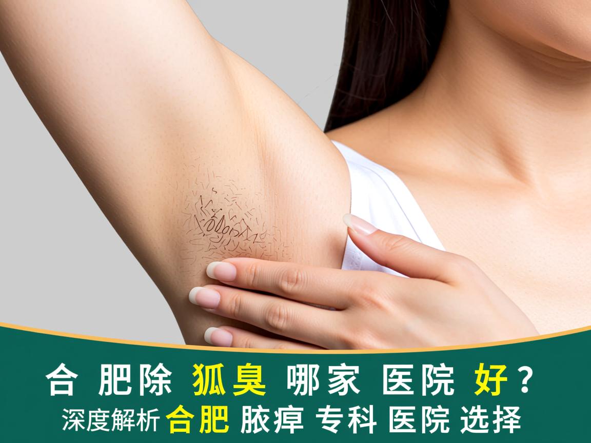 合肥除狐臭哪家医院好？深度解析合肥腋臭专科医院选择