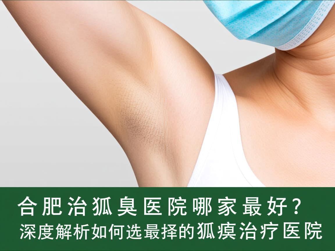 合肥治狐臭医院哪家最好？深度解析如何选择最好的狐臭治疗医院
