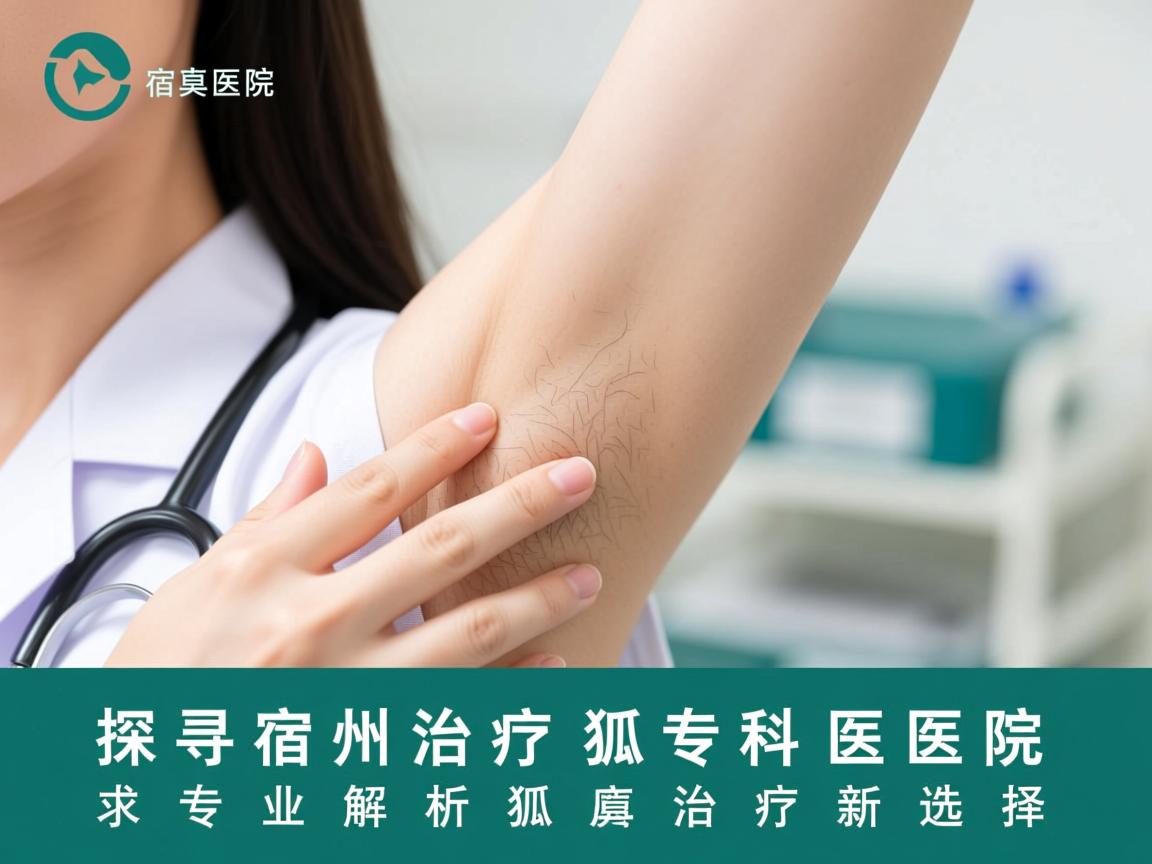 探寻宿州治疗狐臭的专科医院，专业解析狐臭治疗新选择