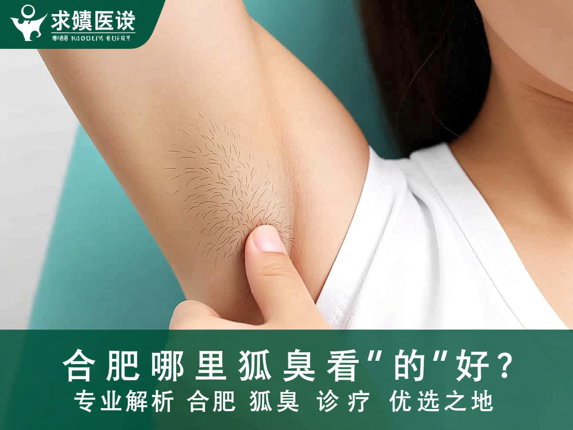 合肥哪里狐臭看的好？专业解析合肥狐臭诊疗优选之地