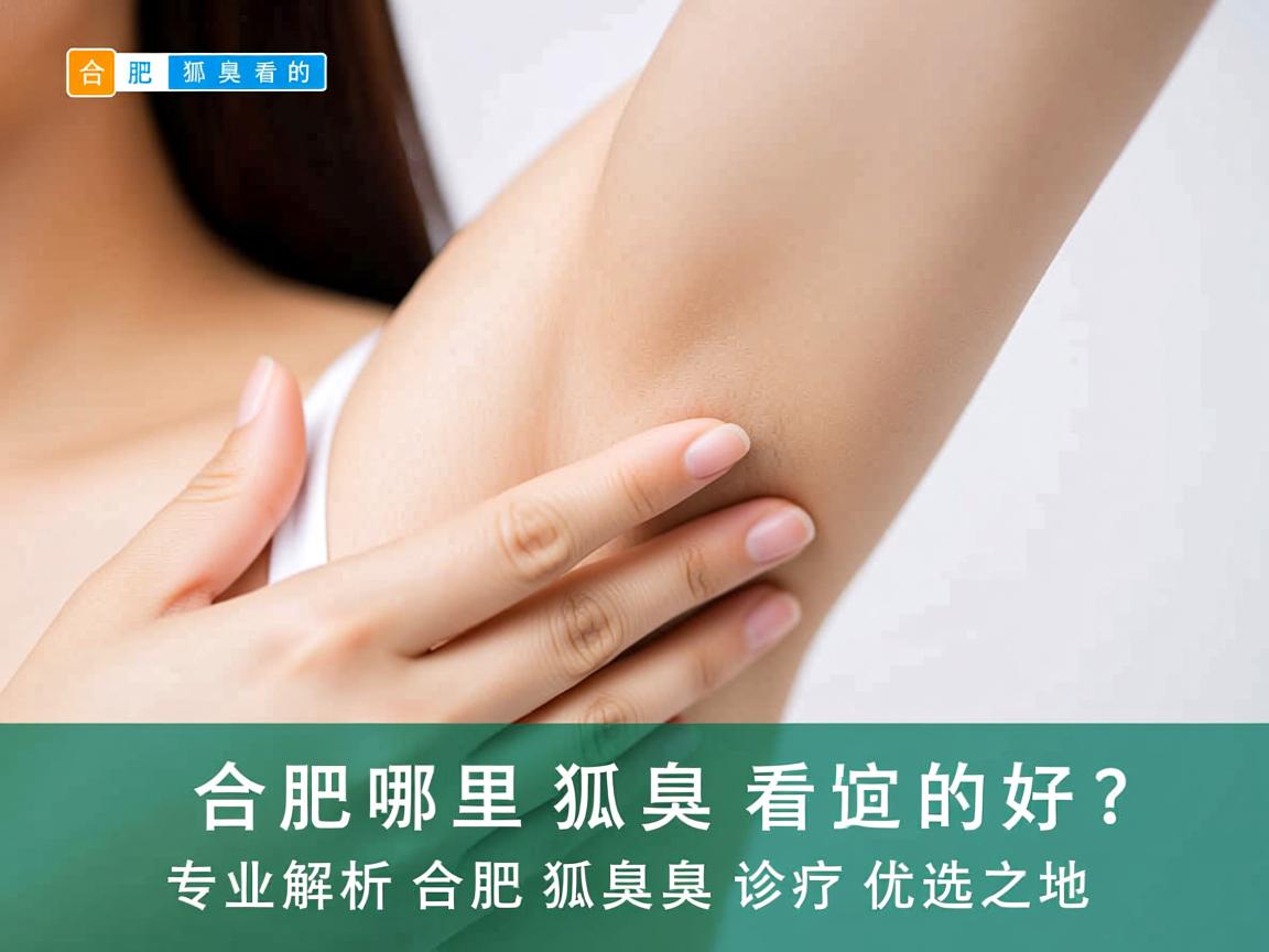 合肥哪里狐臭看的好？专业解析合肥狐臭诊疗优选之地