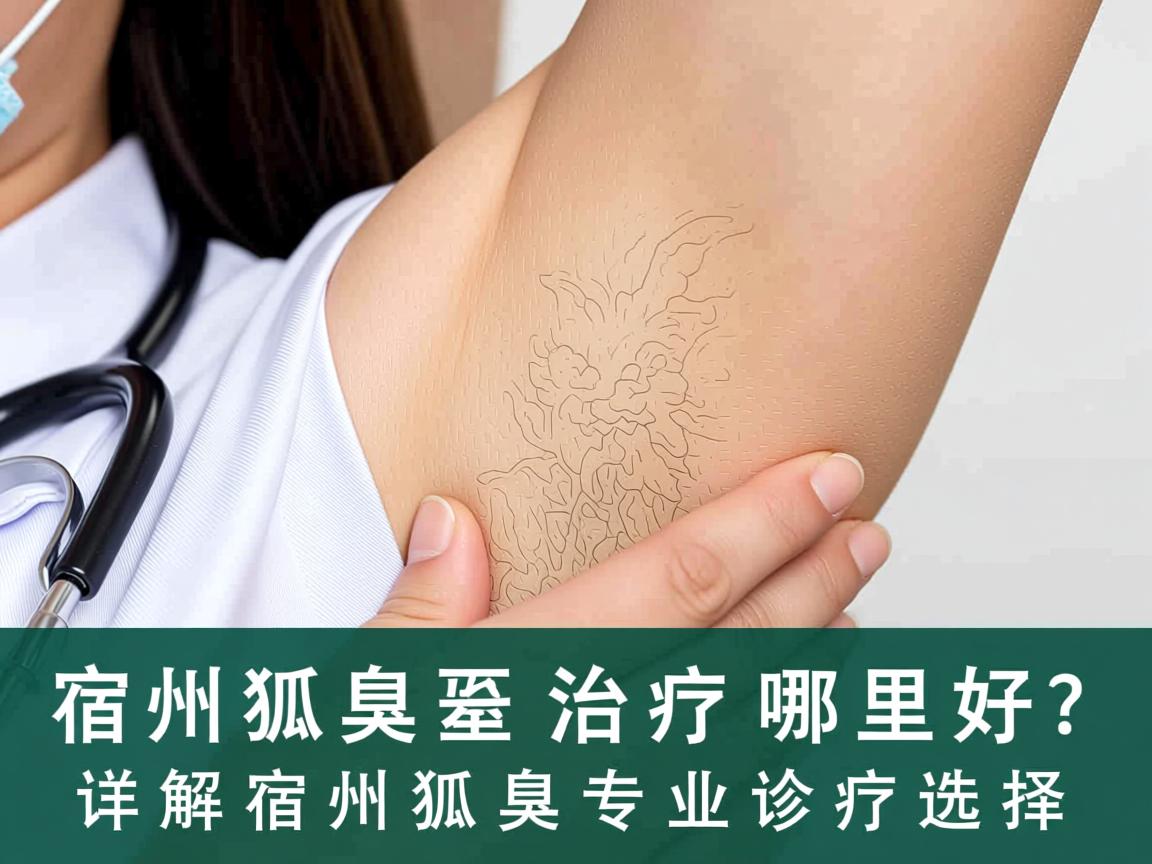 宿州狐臭治疗哪里好？详解宿州狐臭专业诊疗选择