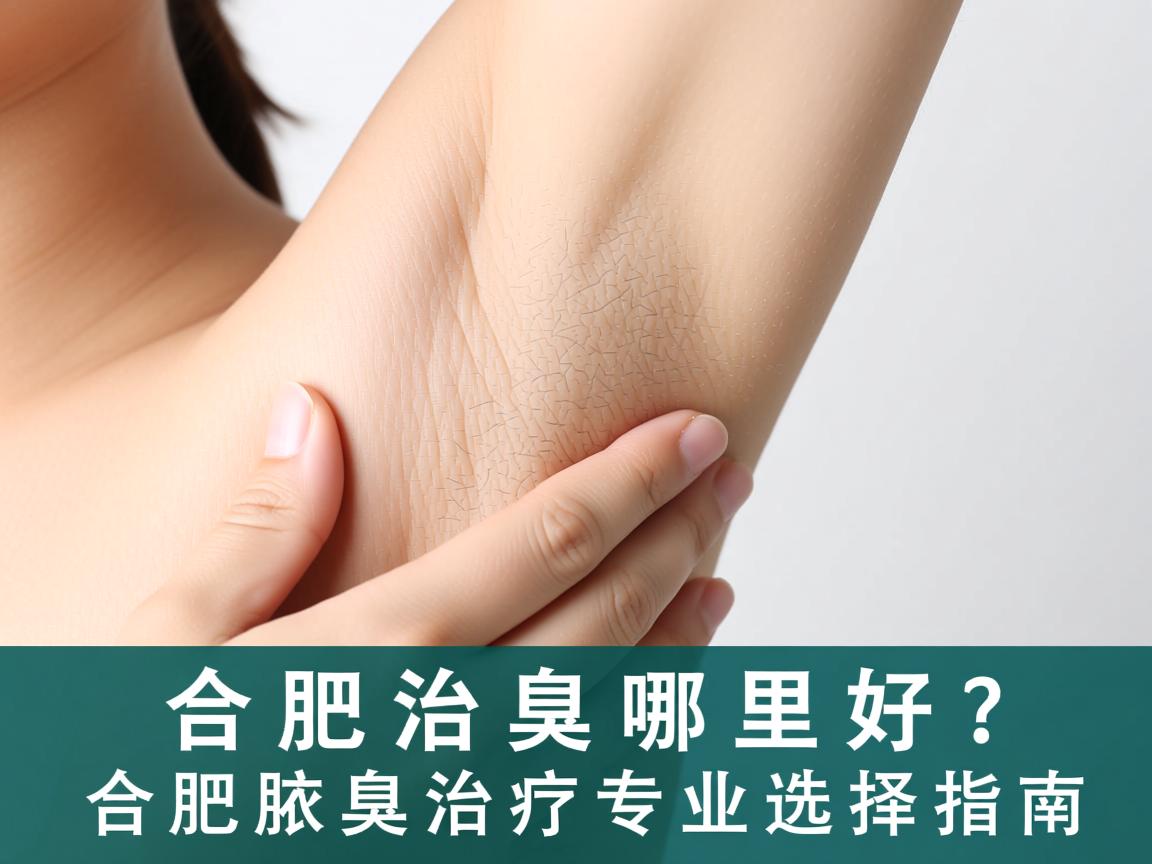 合肥治腋臭哪里好？合肥腋臭治疗专业选择指南