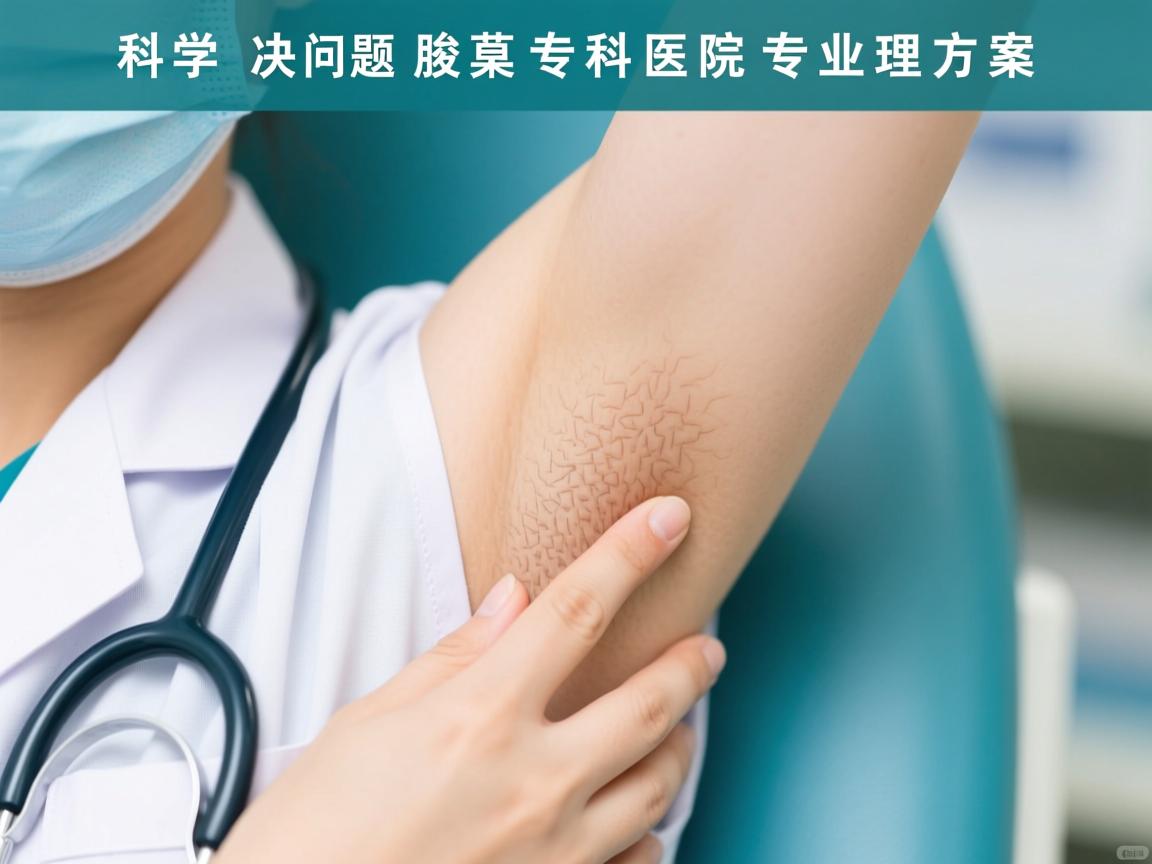 科学解决腋臭问题，腋臭专科医院的专业护理方案