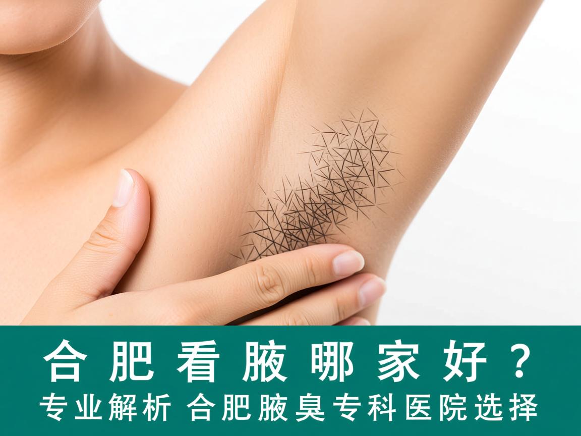 合肥看腋臭哪家好？专业解析合肥腋臭专科医院选择