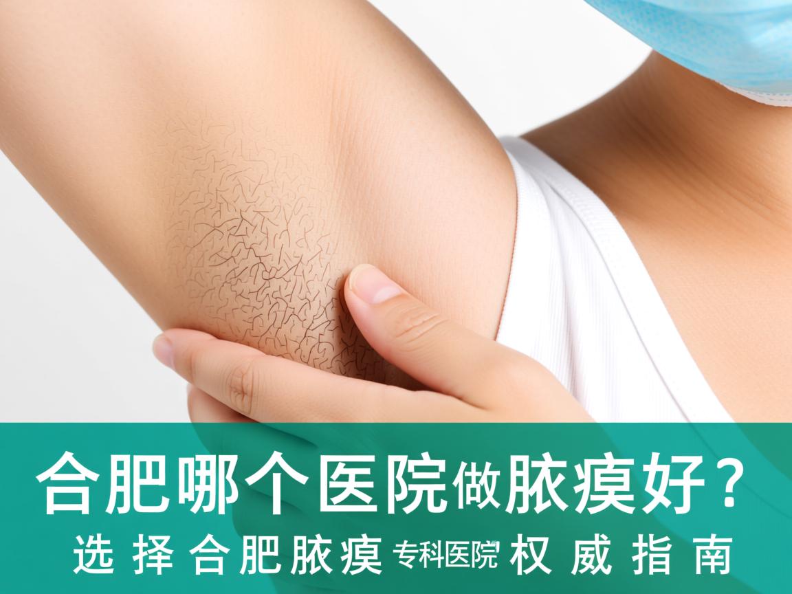 合肥哪个医院做腋臭好？选择合肥腋臭专科医院的权威指南