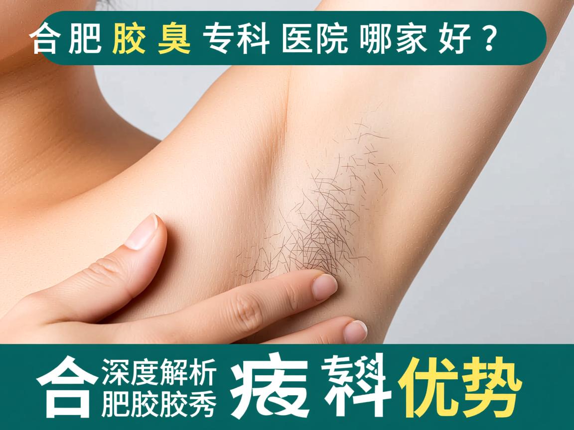 合肥腋臭专科医院哪家好？深度解析合肥腋秀腋臭专科优势