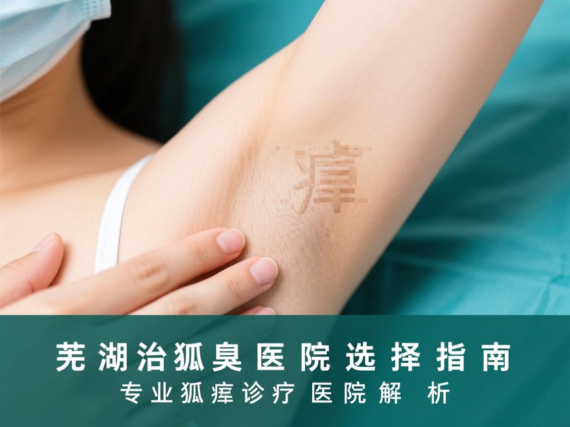芜湖治狐臭医院选择指南，专业狐臭诊疗医院解析