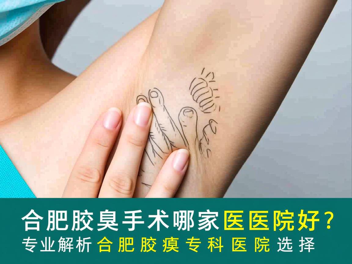 合肥腋臭手术哪家医院好？专业解析合肥腋臭专科医院选择