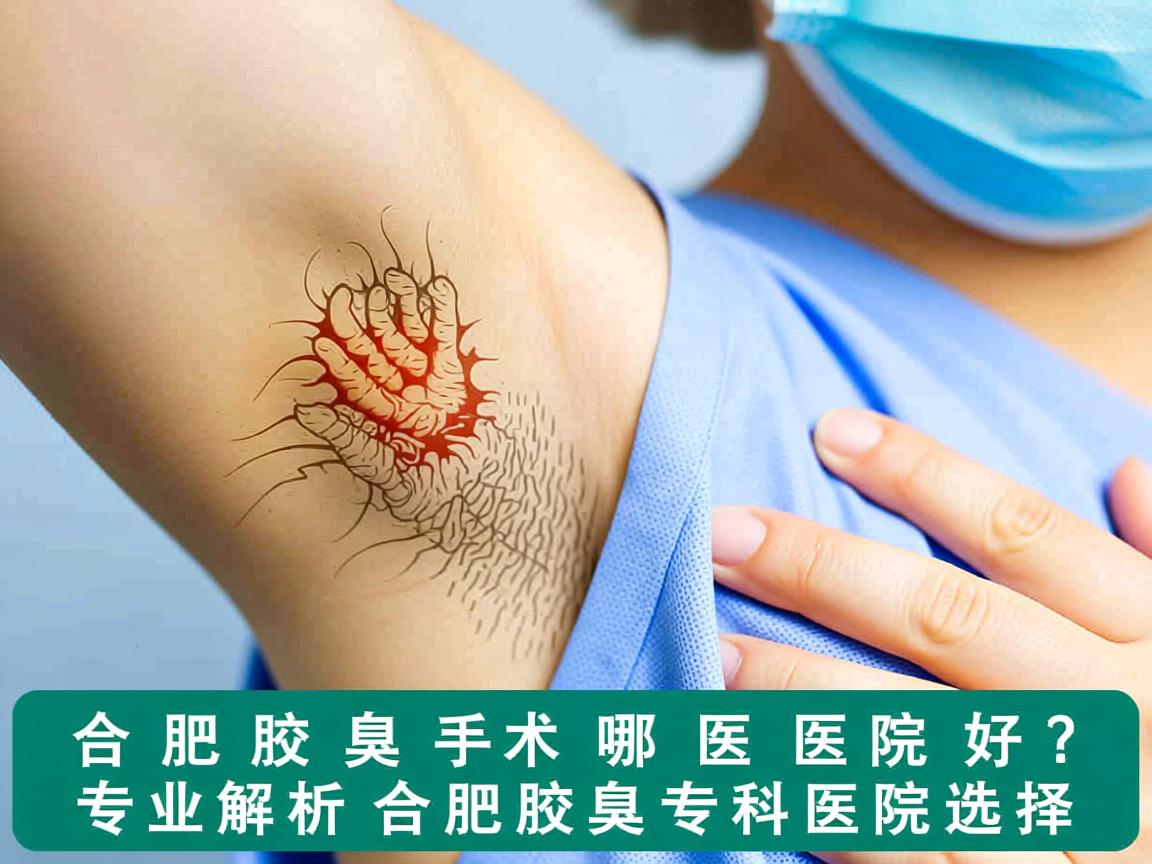 合肥腋臭手术哪家医院好？专业解析合肥腋臭专科医院选择