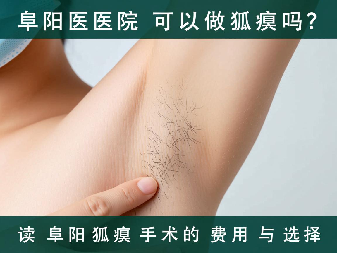阜阳医院可以做狐臭吗？解读阜阳狐臭手术的费用与选择