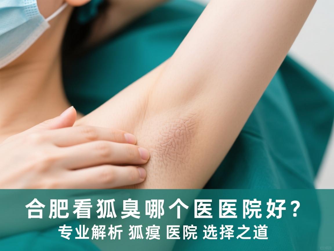 合肥看狐臭哪个医院好？专业解析狐臭医院选择之道
