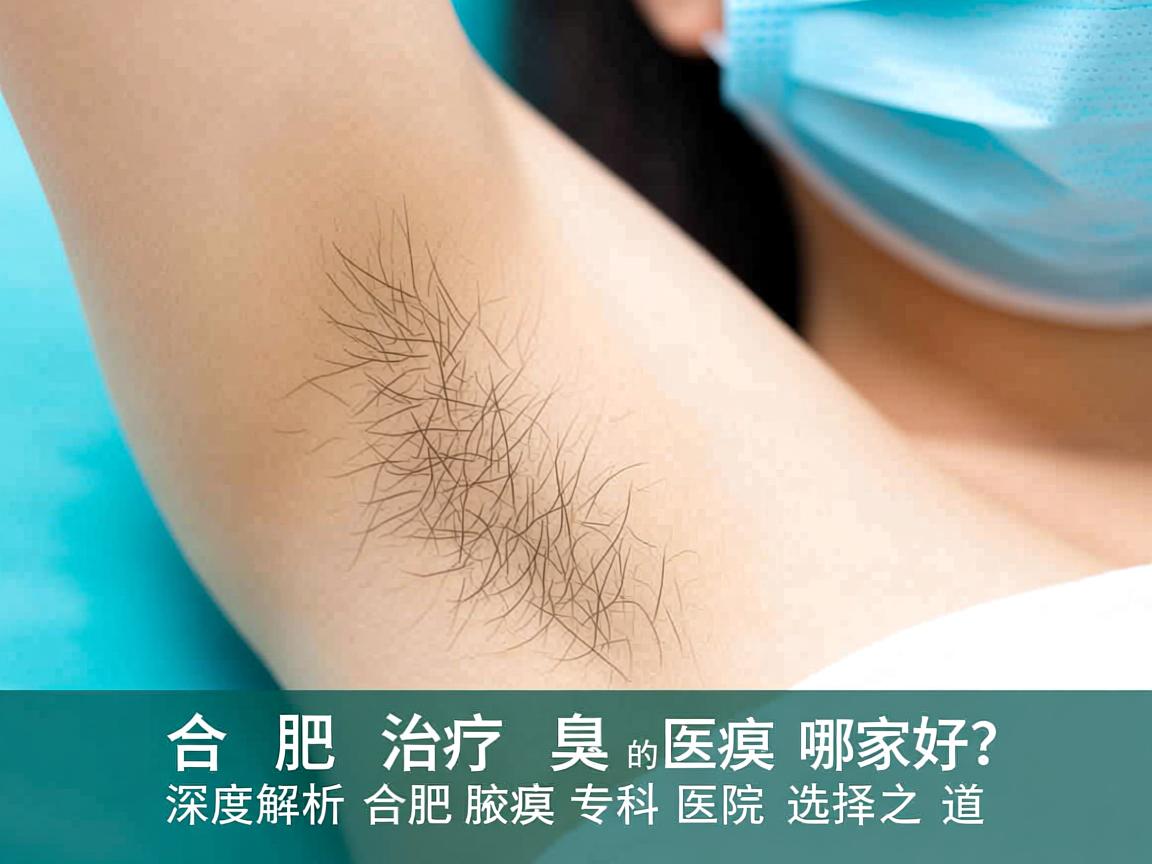 合肥治疗腋臭的医院哪家好？深度解析合肥腋臭专科医院的选择之道