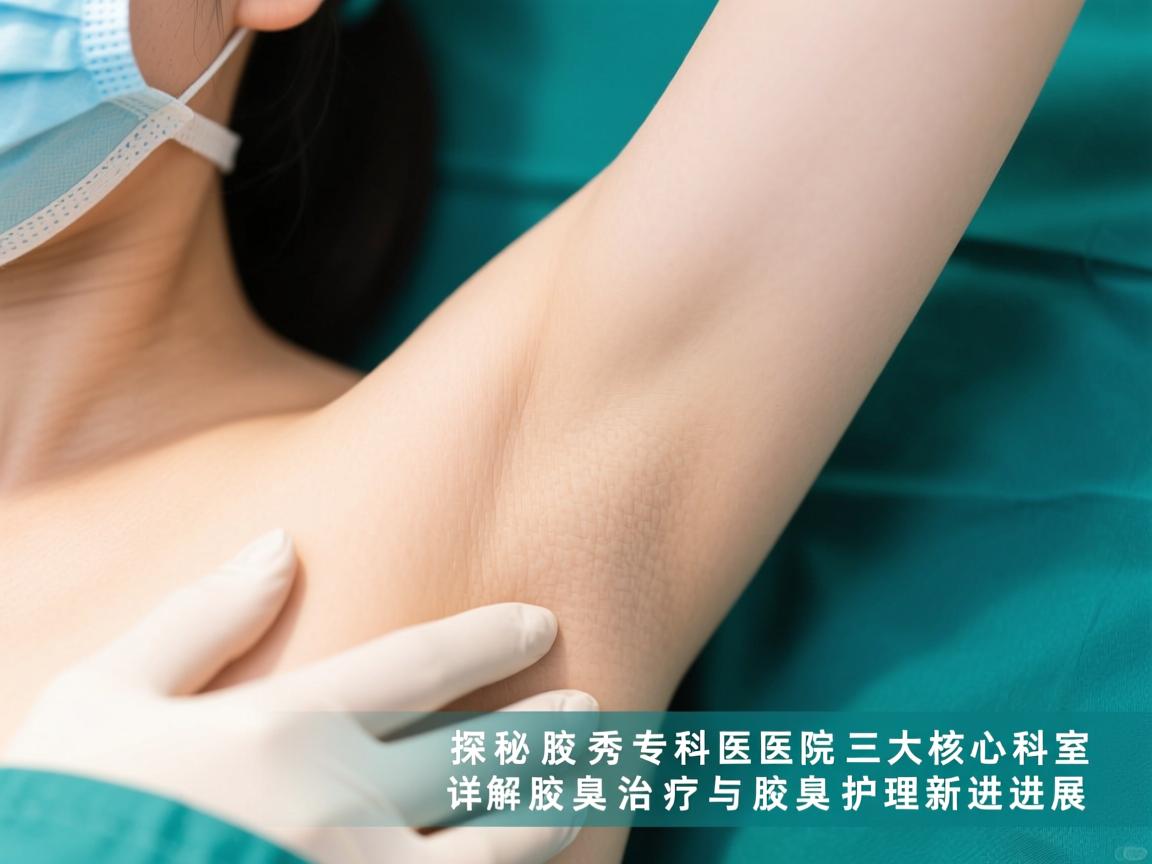 探秘腋秀专科医院三大核心科室，详解腋臭治疗与腋臭护理新进展