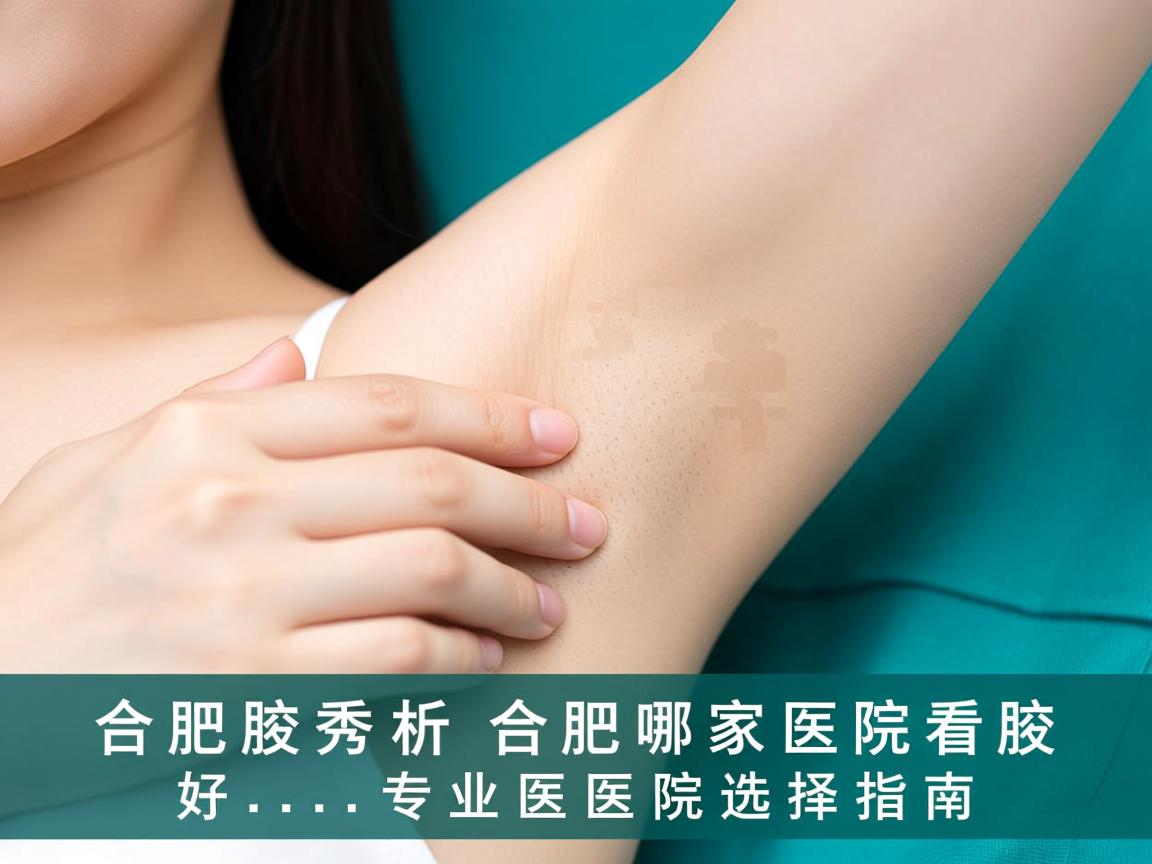 合肥腋秀解析，合肥哪家医院看腋臭好，专业医院选择指南