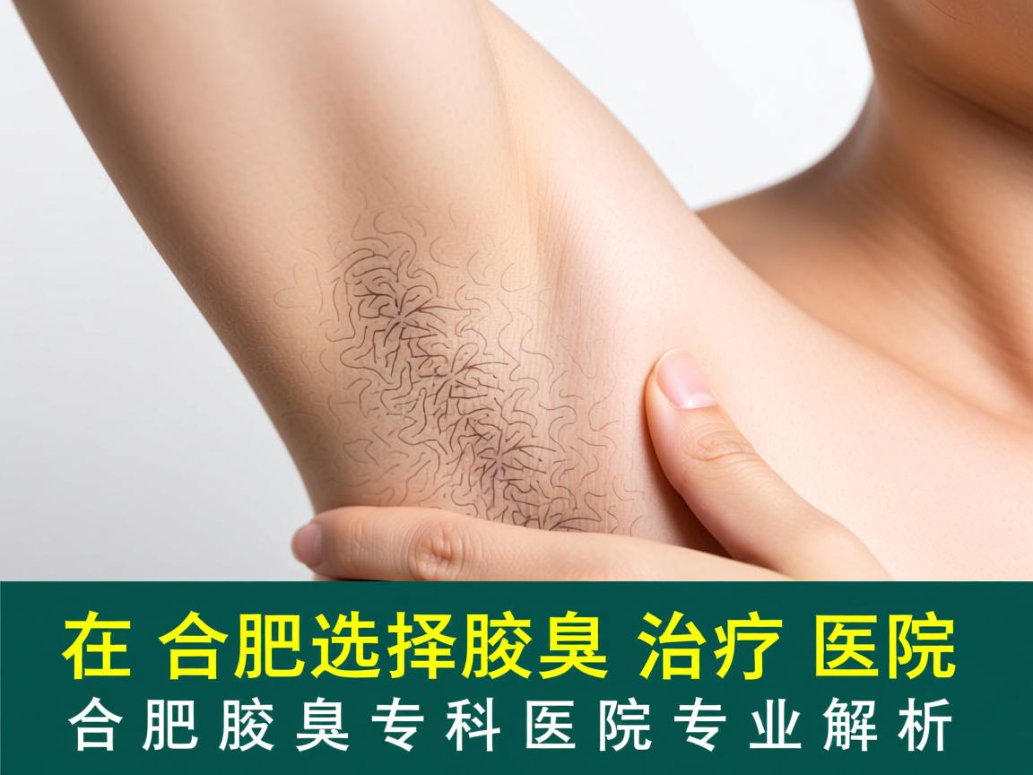 在合肥选择腋臭治疗医院，合肥腋臭专科医院专业解析