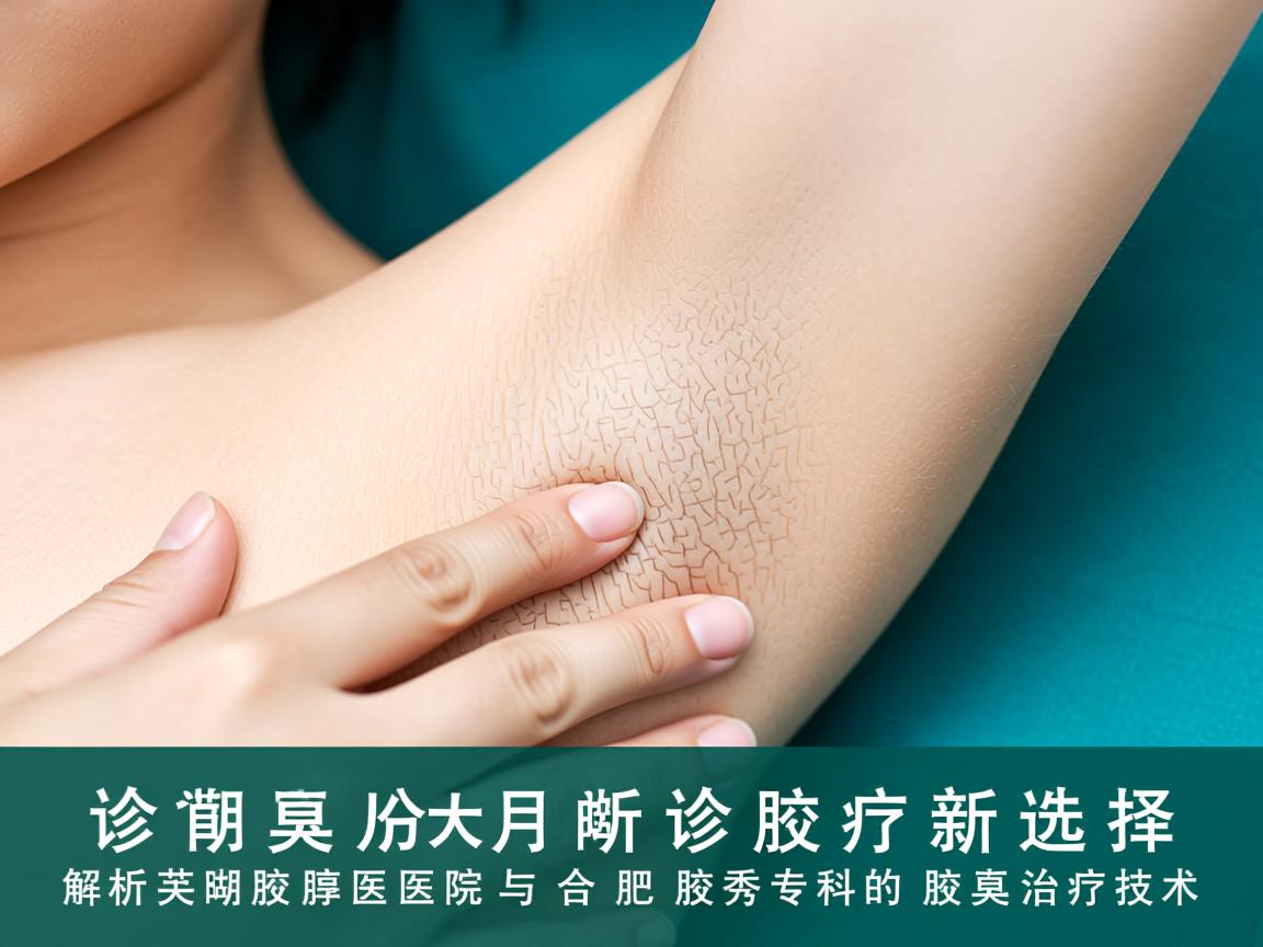 腋臭诊疗新选择，解析芜湖腋臭医院与合肥腋秀专科的腋臭治疗技术