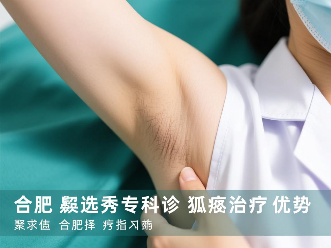 合肥腋臭诊疗选择指南，聚焦合肥腋秀专科的狐臭治疗优势