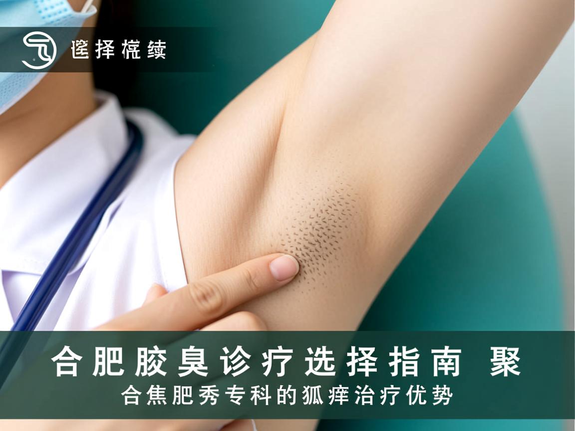 合肥腋臭诊疗选择指南，聚焦合肥腋秀专科的狐臭治疗优势