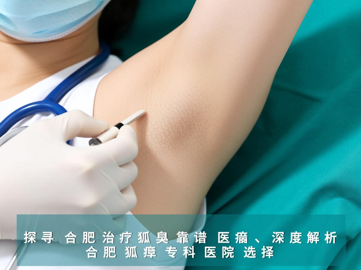 探寻合肥治疗狐臭靠谱医院，深度解析合肥狐臭专科医院选择