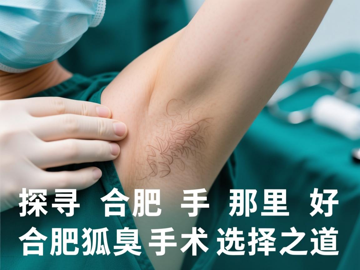 探寻合肥狐臭手术那里好，专业解析合肥狐臭手术的选择之道