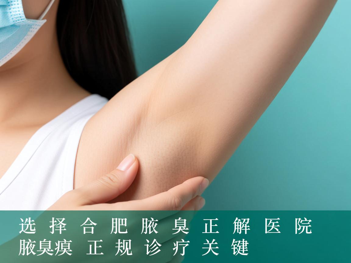 选择合肥腋臭正规医院，解析腋臭正规诊疗的关键