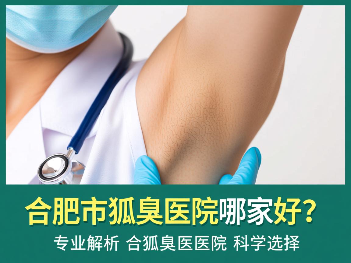 合肥市狐臭医院哪家好？专业解析合肥狐臭医院的科学选择