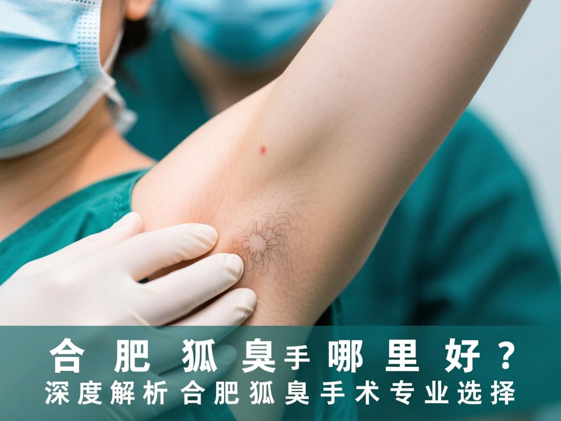 合肥狐臭手术哪里好？深度解析合肥狐臭手术专业选择