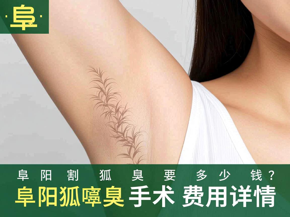 阜阳割狐臭要多少钱？揭秘阜阳狐臭手术费用详情