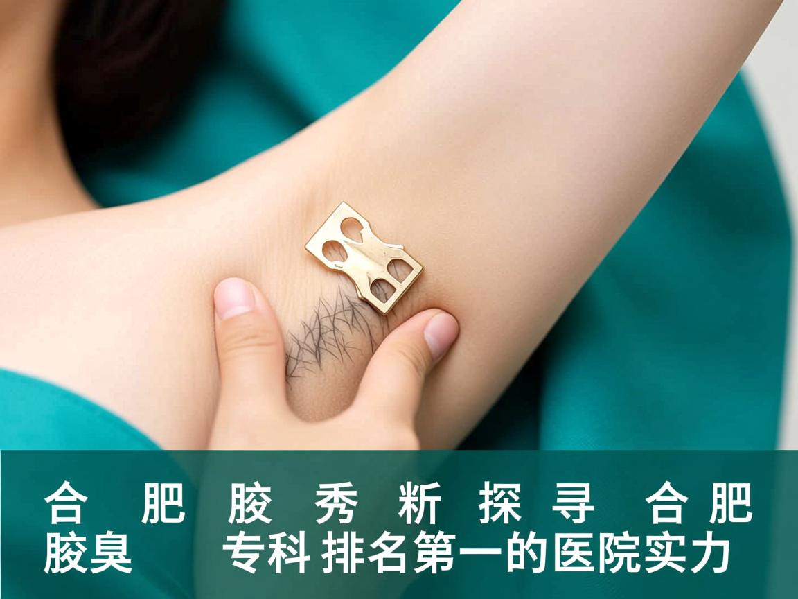 合肥腋秀解析，探寻合肥腋臭专科排名第一的医院实力