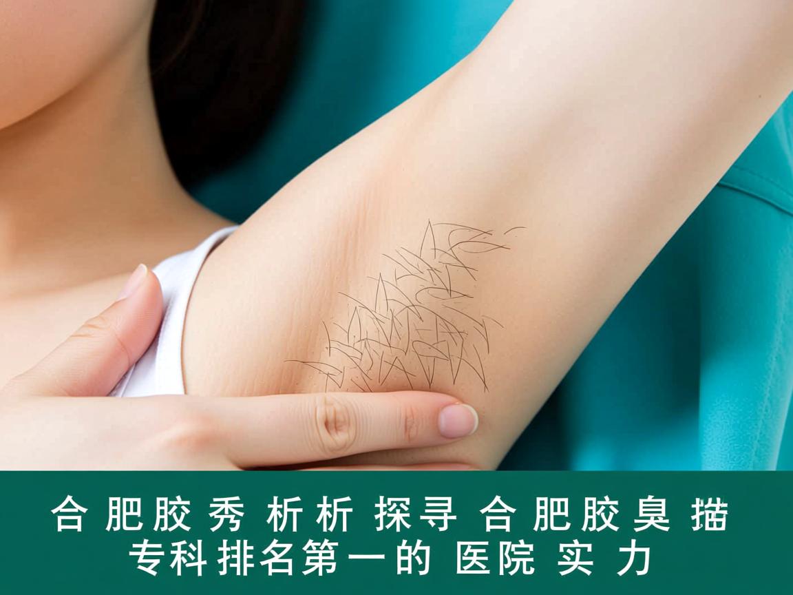 合肥腋秀解析，探寻合肥腋臭专科排名第一的医院实力