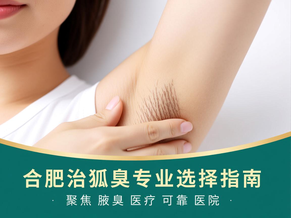 合肥治狐臭专业选择指南，聚焦腋臭医疗的可靠医院