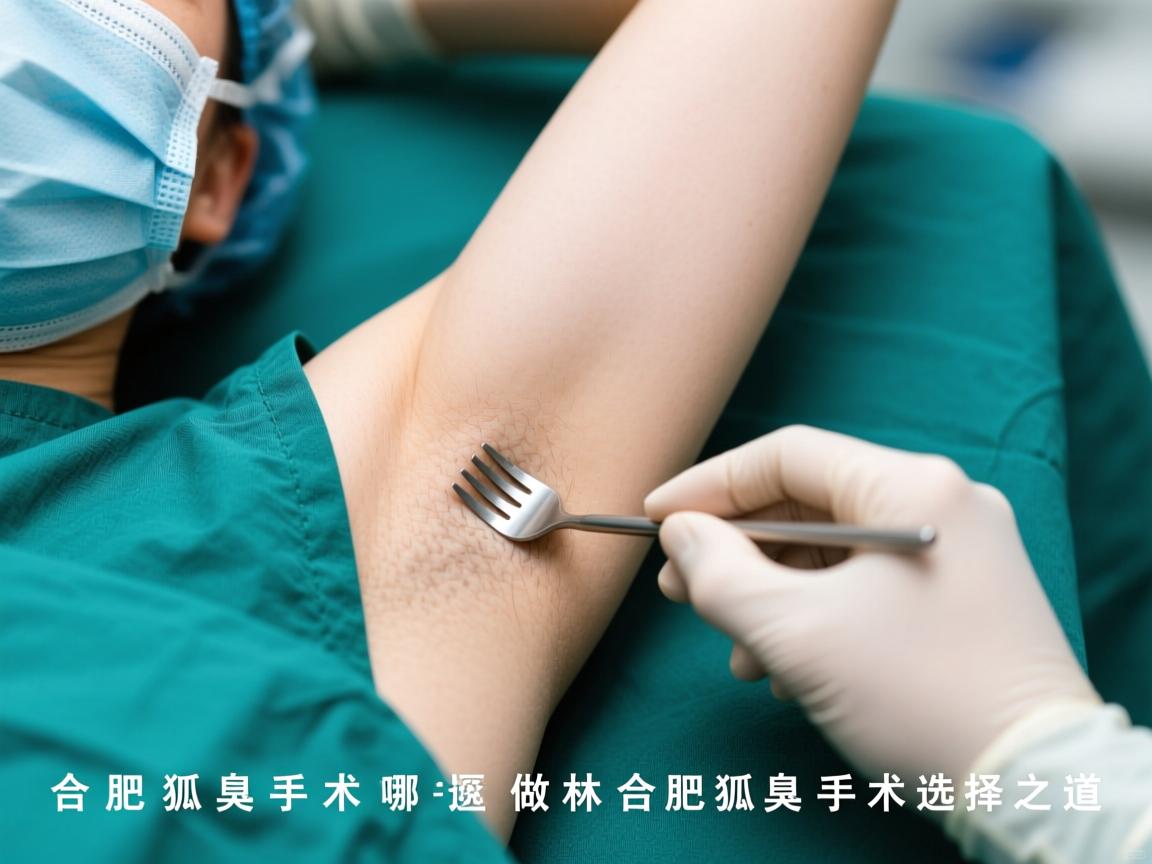 合肥狐臭手术去哪家医院做？深度解析合肥狐臭手术选择之道