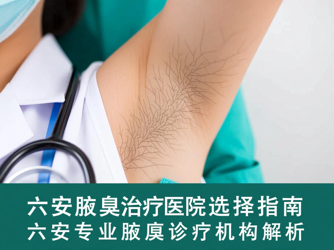 六安腋臭治疗医院选择指南，六安专业腋臭诊疗机构解析