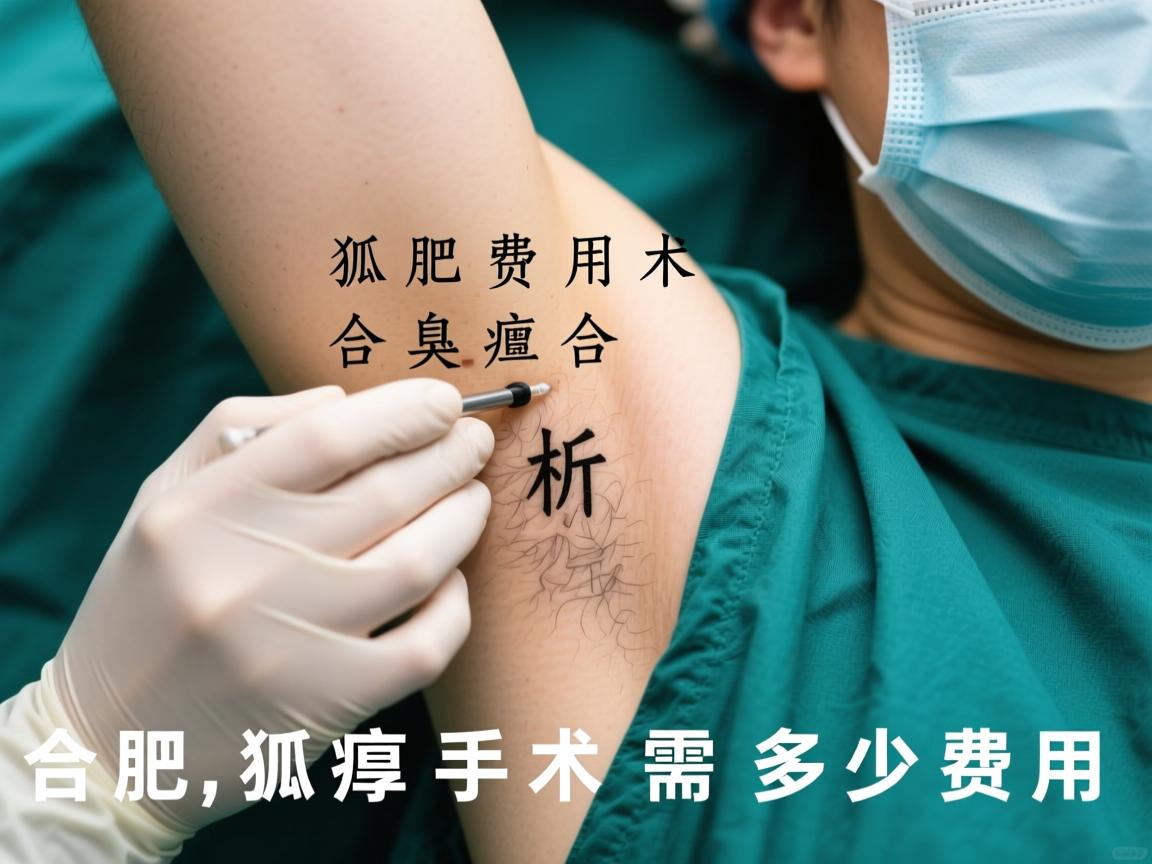 狐臭手术费用解析，合肥狐臭手术需要多少费用