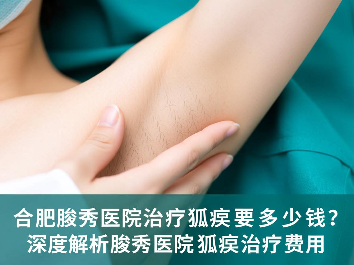 合肥腋秀医院治疗狐臭要多少钱？深度解析腋秀医院狐臭治疗费用