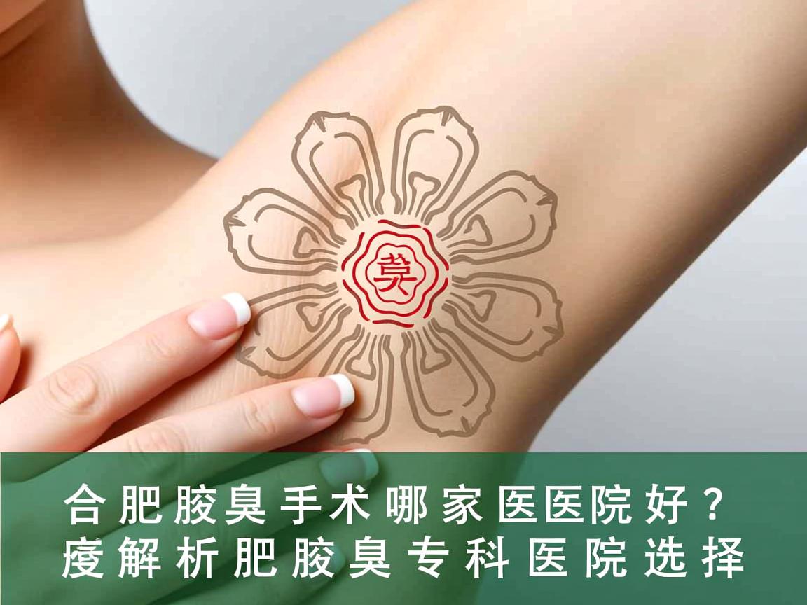 合肥腋臭手术哪家医院好？深度解析合肥腋臭专科医院选择