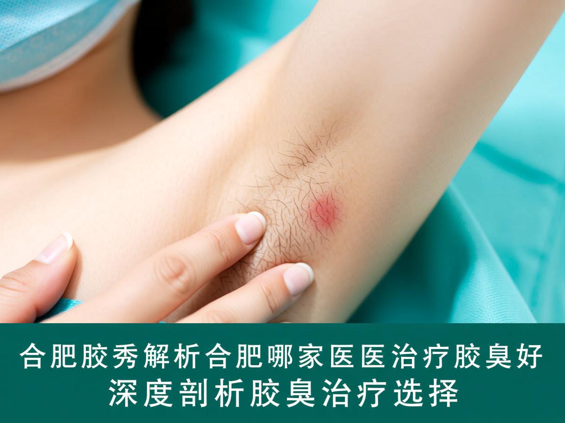 合肥腋秀解析，合肥哪家医院治疗腋臭好，深度剖析腋臭治疗选择