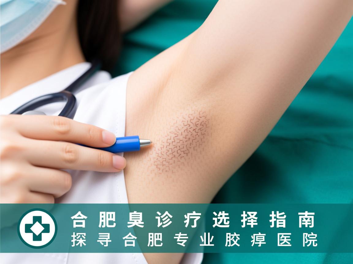 合肥腋臭诊疗选择指南，探寻合肥专业腋臭医院