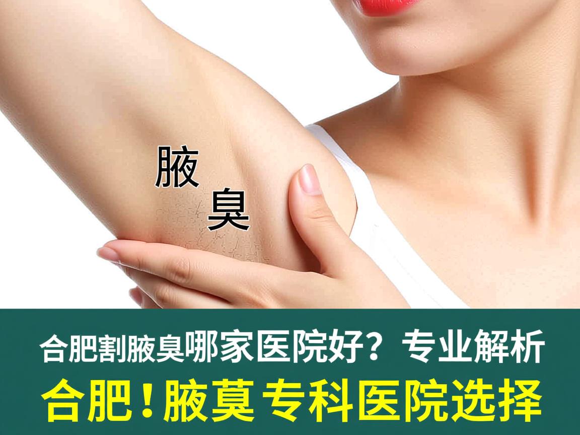 合肥割腋臭哪家医院好?专业解析合肥腋臭专科医院选择 合肥割腋臭哪家医院好?专业解析合肥腋臭专科医院选择
