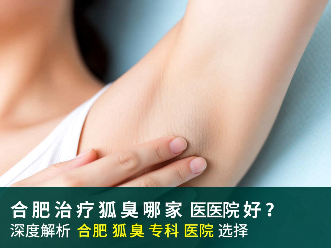 合肥治疗狐臭哪家医院好？深度解析合肥狐臭专科医院选择