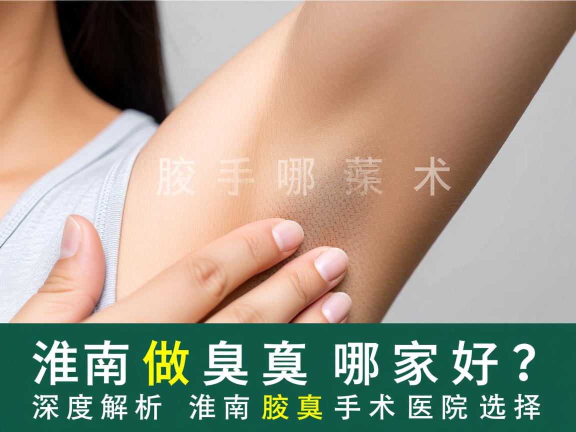 淮南做腋臭手术哪家好？深度解析淮南腋臭手术医院选择