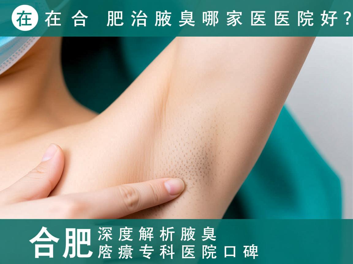 在合肥治疗腋臭哪家医院好？深度解析合肥腋臭专科医院口碑