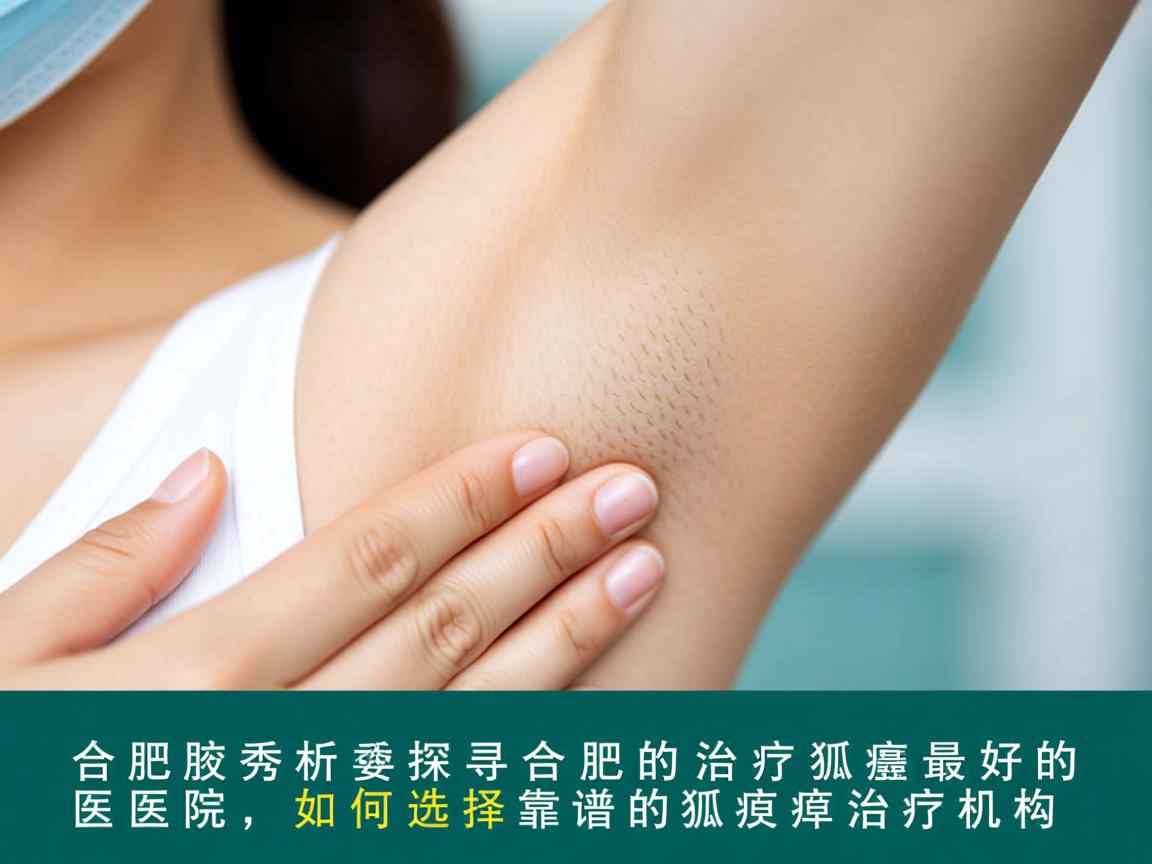 合肥腋秀解析，探寻合肥治疗狐臭最好的医院，如何选择靠谱的狐臭治疗机构