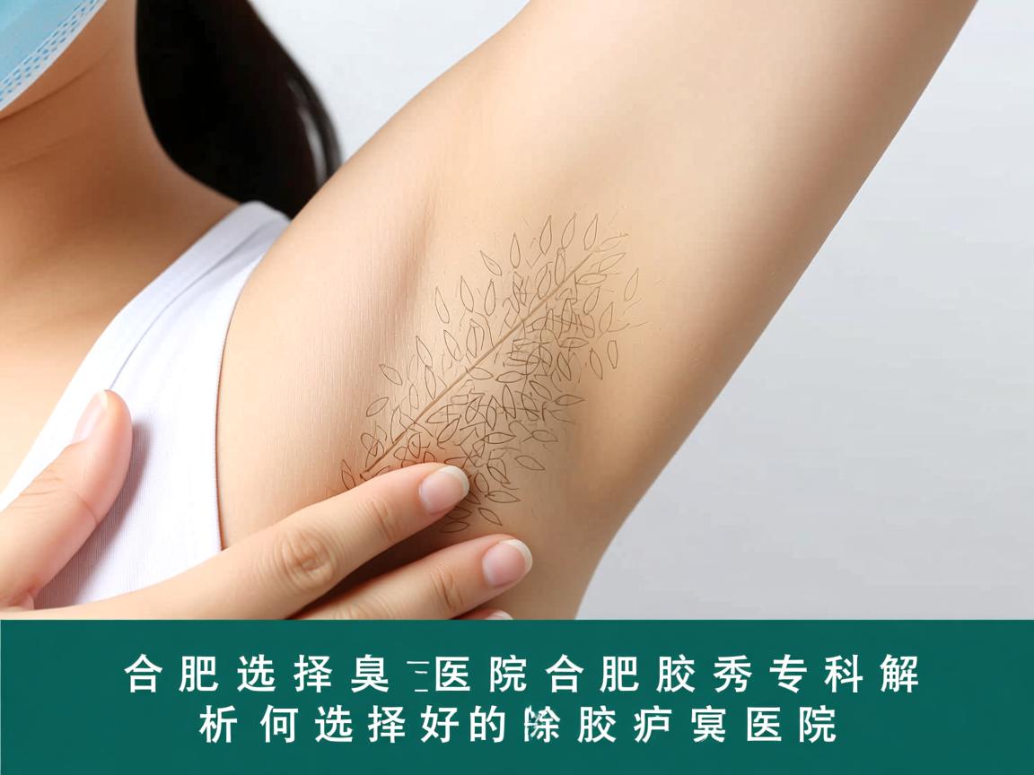 在合肥选择腋臭医院，合肥腋秀专科解析如何选择好的腋臭医院