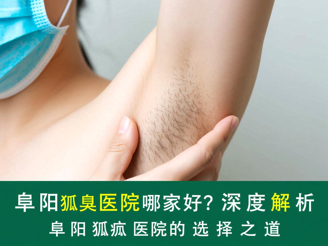 阜阳狐臭医院哪家好？深度解析阜阳狐臭医院的选择之道
