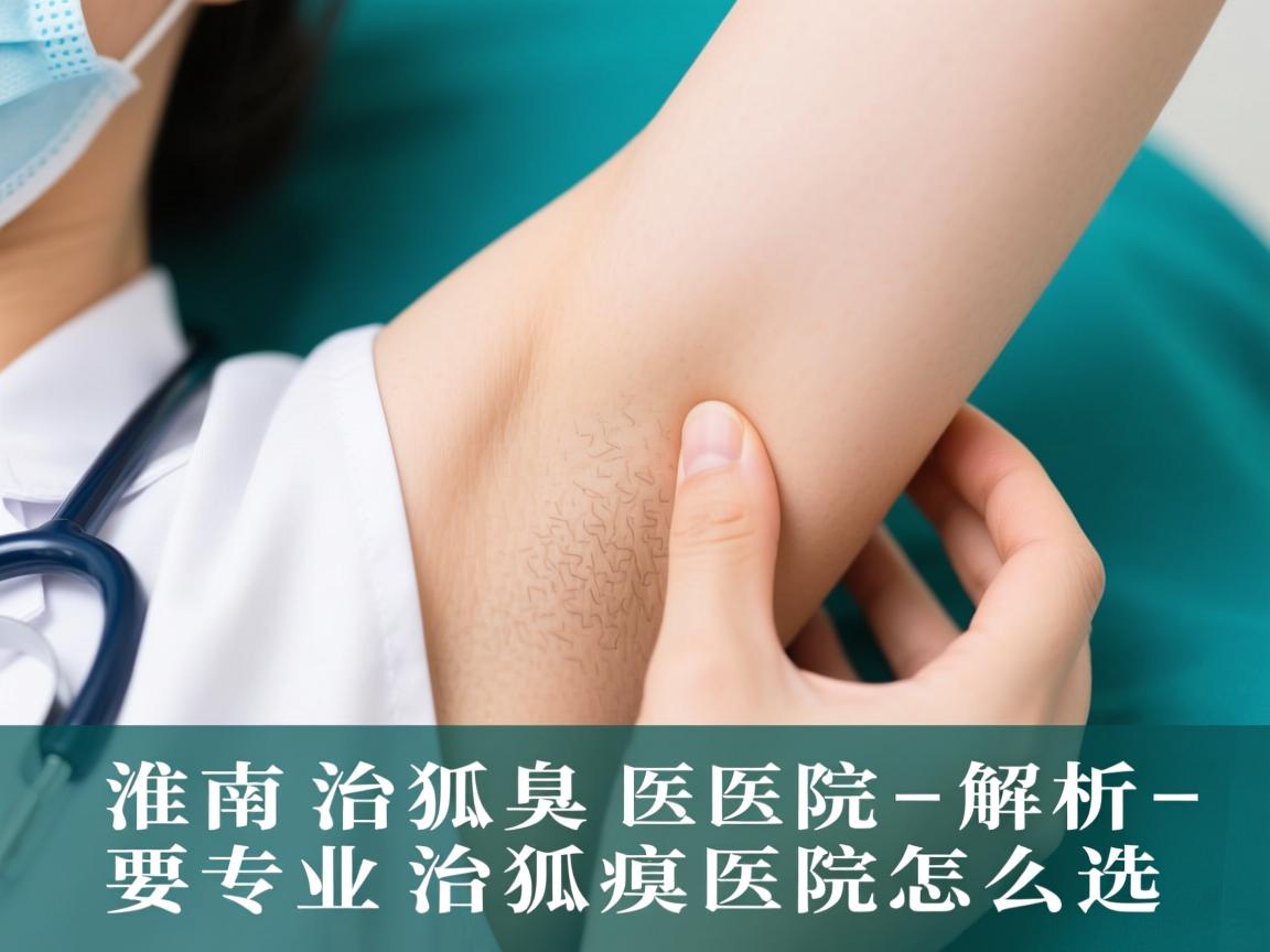 淮南治狐臭医院解析，专业治狐臭医院怎么选